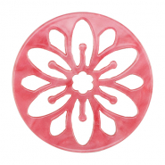 Resin hangers mandala Mellow rose