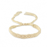 Trendy armbanden Beige