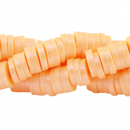 Katsuki kralen 6mm Sorbet peach-pearl shine coating