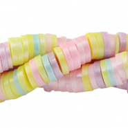 Katsuki kralen 6mm Multicolour-pearl shine coating