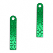 Statement hangers bar bloem Metallic kelly green