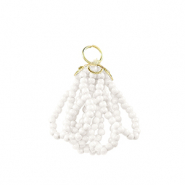 Top facet hangers Gold-white