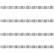 Roestvrij stalen (RVS) Stainless steel onderdelen jasseron twist Silver