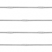 Roestvrij stalen (RVS) Stainless steel onderdelen jasseron Silver