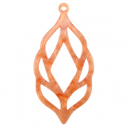 Resin hangers Coral red