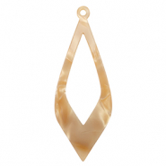 Resin hangers Sand brown