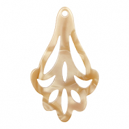 Resin hangers Sand brown