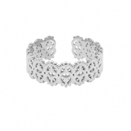 Roestvrij stalen (RVS) Stainless steel ringen Zilver