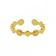 Roestvrij stalen (RVS) Stainless steel ringen Goud