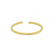 Roestvrij stalen (RVS) Stainless steel ringen Goud