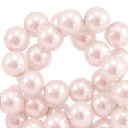Glasparels 6mm Light rose