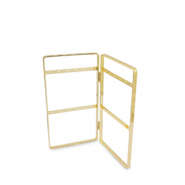 Sieraad display voor oorbellen Gold