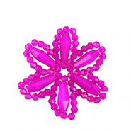 Top facet hangers bloem Neon fuchsia pink