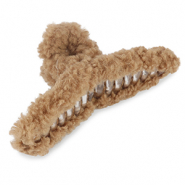 Haaraccessoires haarklem teddy Brown