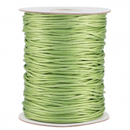 Macramé draad gevlochten 1.5mm Spring green