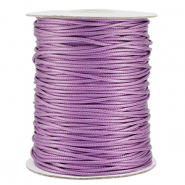 Macramé draad gevlochten 1.5mm Sheer lilac
