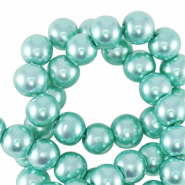 Glasparels 8mm Mint green