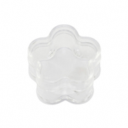 Sieraad opbergbakjes bloem Transparant