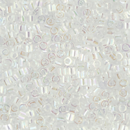 Miyuki kralen delica's 15/0 Crystal AB DBS0051