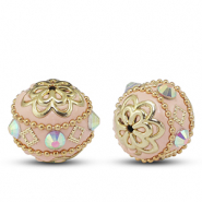 Bohemian kralen Rosé goud