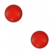 4 mm Soft cabochon "Birthstones" July Polaris SS16 shiny Berry red