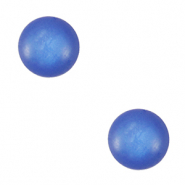 4 mm Soft cabochon "Birthstones" December Polaris SS16 shiny Light cobalt blue