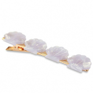 Haaraccessoires haarclip schelp Lilac