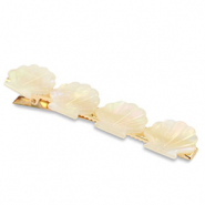 Haaraccessoires haarclip schelp White