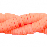 Katsuki kralen 6mm Neon coral orange