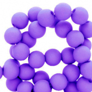 6 mm acryl kralen Dark purple