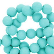 6 mm acryl kralen Sky blue