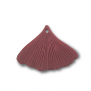 Acryl hangers blad Dark red-brown