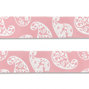 Bandana Light pink-white