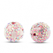 Bohemian kralen rond Light pink