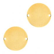 Designer Quality metaal voor ImpressArt Tussenstuk 15mm Goud (nikkelvrij)