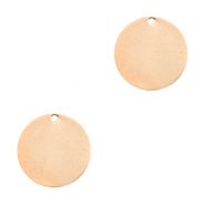 Designer Quality metaal voor ImpressArt Bedel 12mm Ros&eacute; goud (nikkelvrij)