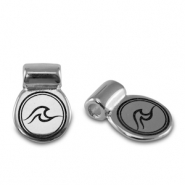 Schuivers DQ metaal golf Antiek zilver (nikkelvrij)