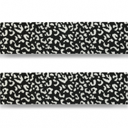 Bandana luipaard Black-white