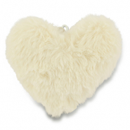 Statement hangers pompom hart off white