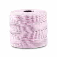 Nylon S-Lon draad 0.5mm Light lilac pink