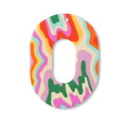 Polymeer hangers ovaal Multicolour