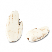 Kralen keramiek hand Off white