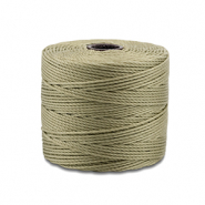 Nylon S-Lon draad 0.5mm Khaki