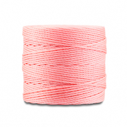 Nylon S-Lon draad 0.5mm Light coral pink