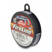 Beadalon rijgdraad Fireline 0.15mm Black