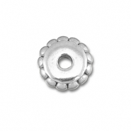 Roestvrij stalen (RVS) Stainless steel kralen spacer 6mm Silver