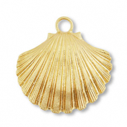 Statement hangers schelp Gold