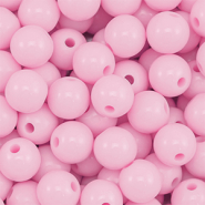 10 mm DQ acryl kralen Light pink