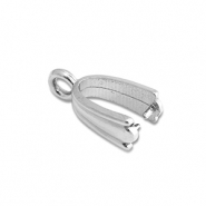 Roestvrij stalen (RVS) Stainless steel onderdelen buighanger voor bedel Silver