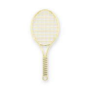 Statement hangers tennisracket Gold